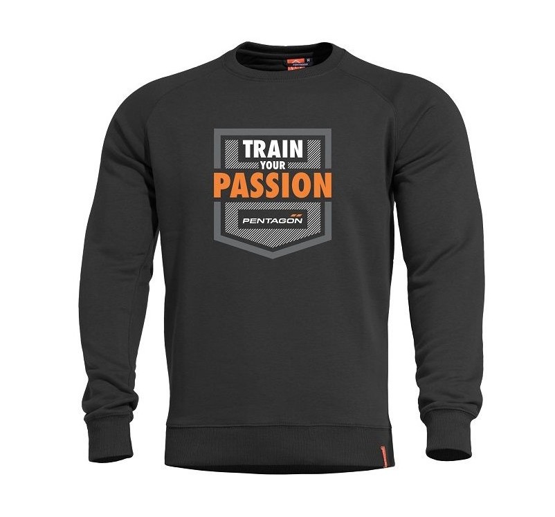 TRAIN YOYR PASSION Μπλούζα Φούτερ HAWK – PENTAGON - Image 1
