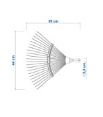 Σκούπα Φύλλων Ρυθμιζόμενη TRAMONTINA 77831221 - Image 2