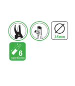 Ψαλίδι Κορμών Τηλεσκοπικό AMD063-002 - Image 2