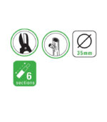 Ψαλίδι Κορμών Τηλεσκοπικό AMD023-6300 - Image 2