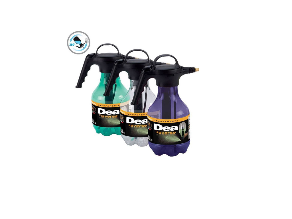 DEA 2LT Ψεκαστήρας Χειρός VOLPI DEA 2Lt ΑΣΠΡΟ/ΔΙΑΦΑΝΟ/ΜΠΛΕ (Με Ρυθμιζόμενο Ακροφύσιο) - Image 1
