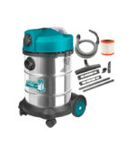 Total TVC14301 Σκούπα Υγρών / Στερεών 1400W με Κάδο 30lt