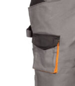 Βερμούδα Εργασίας Cofra Liegi anthracite/black/orange - Image 2