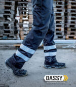 Παντελόνι Εργασίας με ανακλαστικές λωρίδες Dassy Vegas black - Image 4