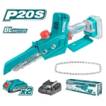 Total TGSLI20683 Κλαδευτικό Αλυσοπρίονο Μπαταρίας με Λάμα 15cm