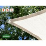 Τριγωνικό Πανί Σκίασης GRASHER Εκρού (5mx5mx5m) - Image 3