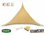 Τριγωνικό Πανί Σκίασης GRASHER Μπέζ (5mx5mx5m)