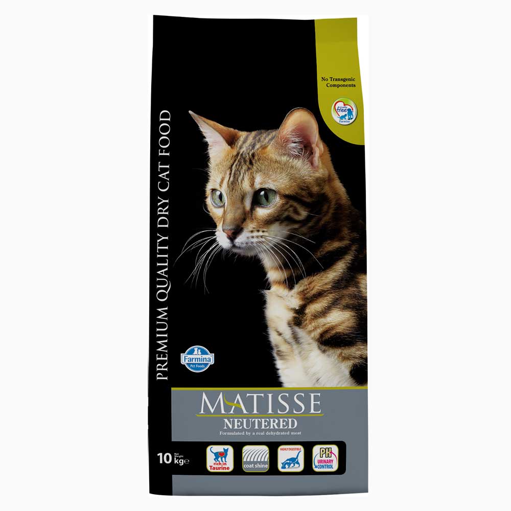 matisse-neutered-zoopat Farmina Matisse Neutered Cat 10kg - Image 1