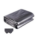 Cresman Αδιάβροχος Μουσαμάς 200gr/m² 3x4m Βαρέως Τύπου Ασημί