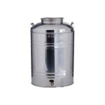 Ανοξείδωτο Δοχείο SANSONE Βιδωτό με κάνουλα 100Lt 125.106
