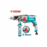 Total Επαγγ.Κρουστικό Δράπανο 2 Ταχυτήτων   IMPACT DRILL1100W(TG211166)