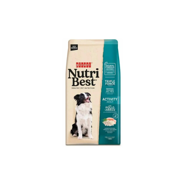 Ανώνυμο σχέδιο (7) Picart Nutribest Activity Chicken & Rice 15KG - Image 1