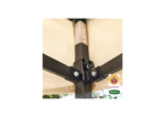 Πτυσσόμενο Κιόσκι Κήπου 3x4,5m Μπέζ 420D GRASHER TGL4437 - Image 7